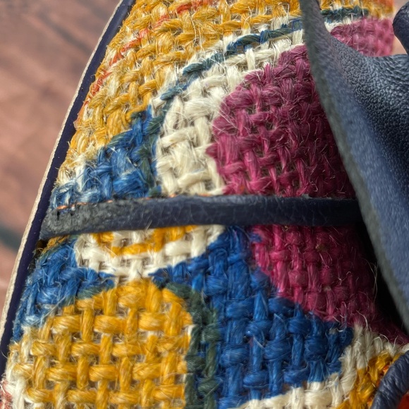 Irregular Choice Red and Orange Heels with Vibrant Design - Picture 14 of 16